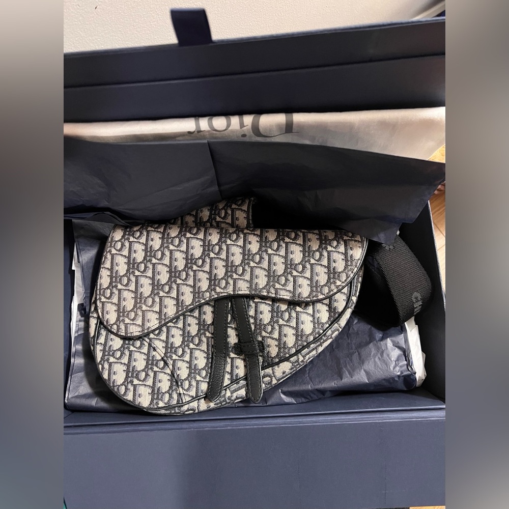 Dior Oblique Saddle Bag